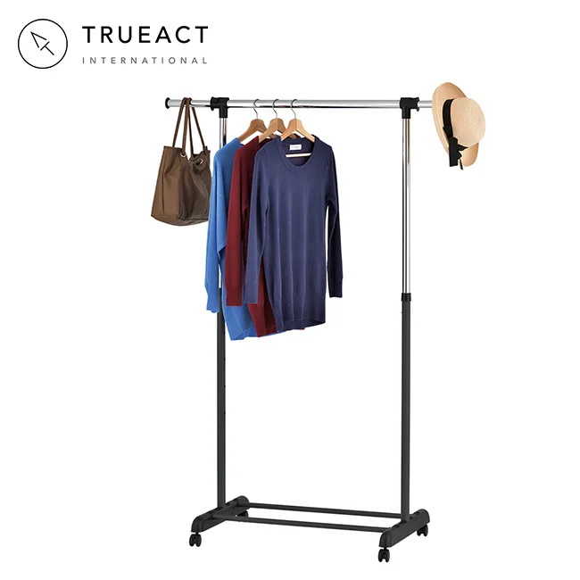 Taiwan Original Matt Gray Design Laundry Height Adjustable Extendable Clothes Hanger Stand