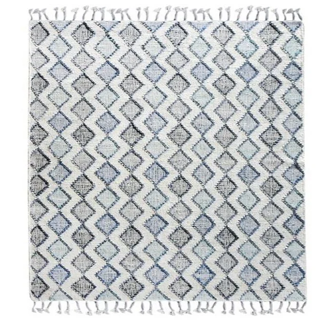 Hot Selling Hand Woven Exclusive Diamond  design Jute Kilim Area rugs luxury living room hotel and home carpet mat sofa rug