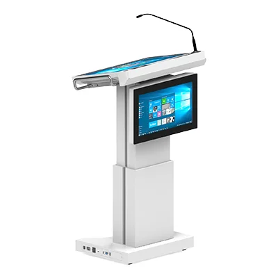 
Digital Podium, Lectern for Conference Hall, with Height Adjustment Lifting Column - Smart Podium 