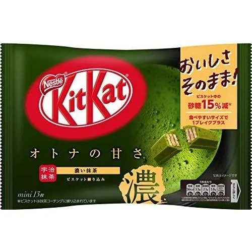 
13 pieces KitKat mini rich macha little sweet for adult 
