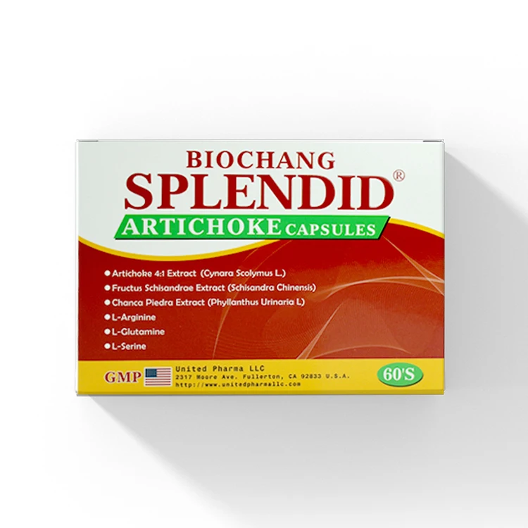 
Natural Ingredients Extract Strengthen Liver Function Artichoke Capsule 