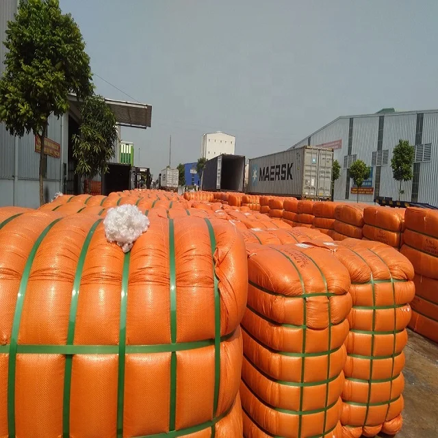 7D / 15D HCS 100% Polyester Staple Fiber A grade Vikohasan Manufacturer and synthetic fiber and GRS recycled polyester fibre