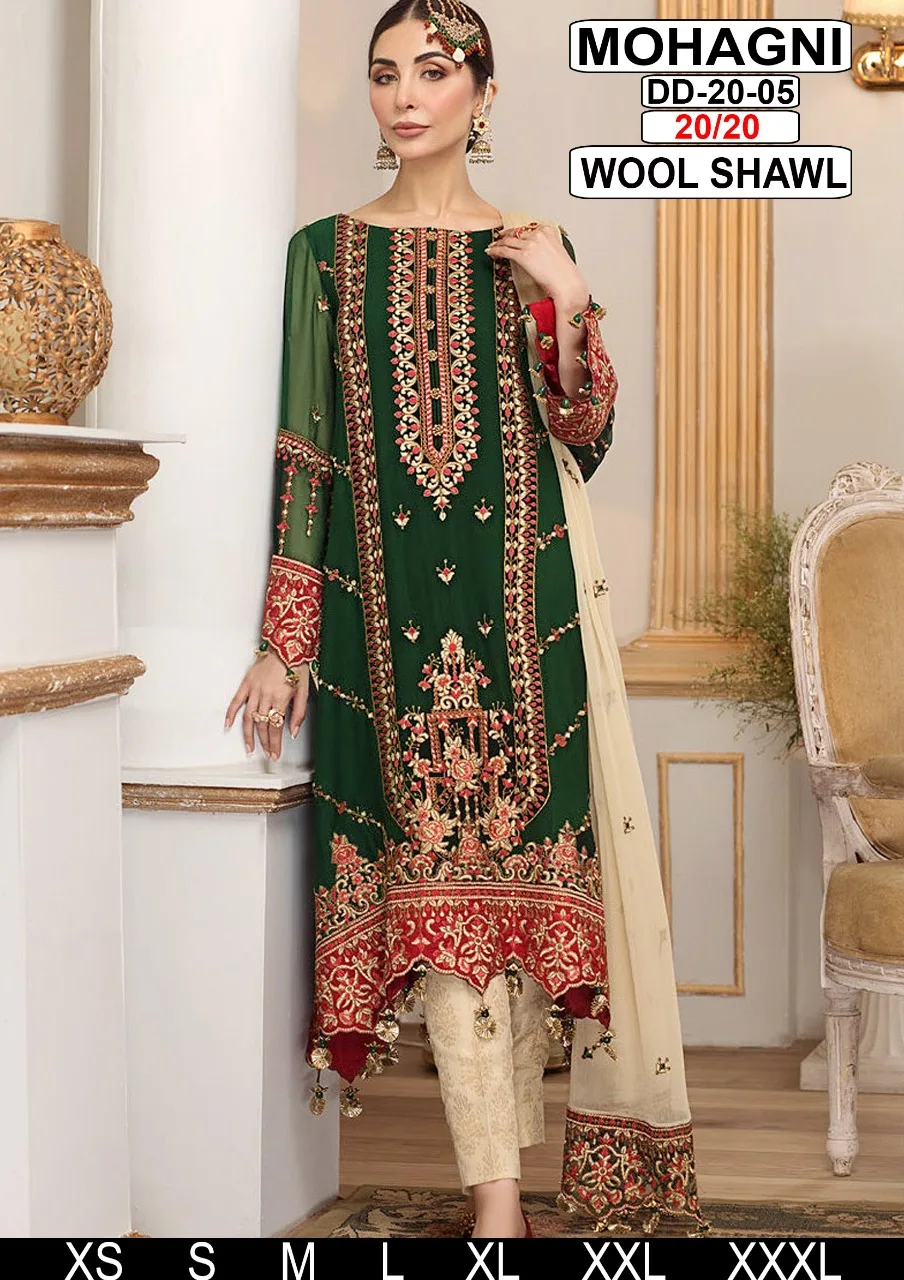 Модные дизайнерские индийские пакистанские костюмы из 3 частей лужайки/льна/хлопка Жоржетта доступны по оптовой цене.