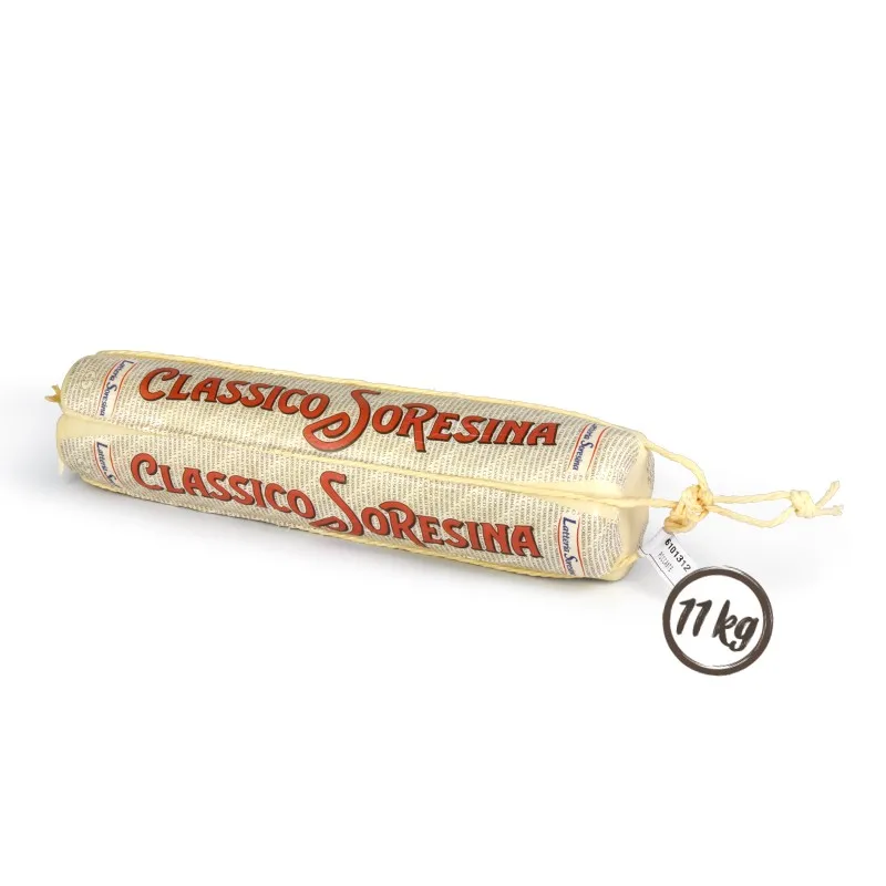Premium Quality Made in Italy Provolone stretched and appetizing cheese sharp log 11 kg For Sale