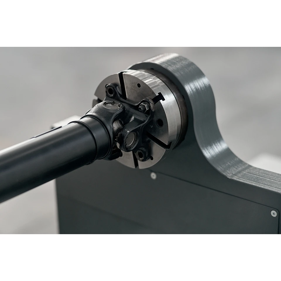 Optimum recommended set of balancing equipment for cardan shafts