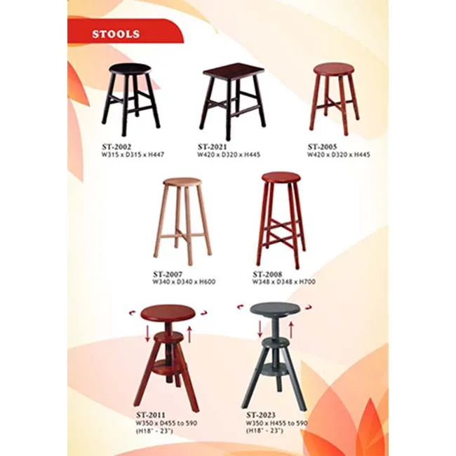 Оптовая продажа с фабрики, Круглый Деревянный барный стул, кухонный барный стул, минималистичный функциональный и компактный стул из массива дерева