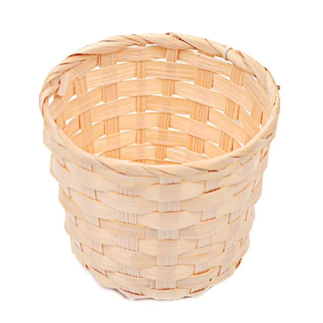 Экологически чистая дешевая корзина из 100% натурального бамбука стандартного качества бангладеш