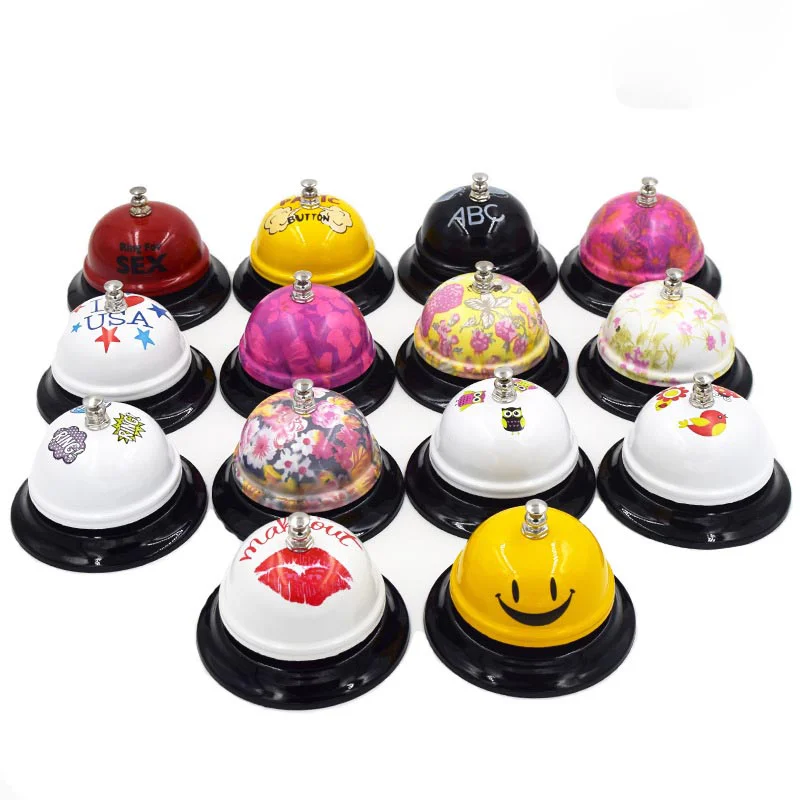 
Ali baba official website multi-color wholesale desk bell personalised 