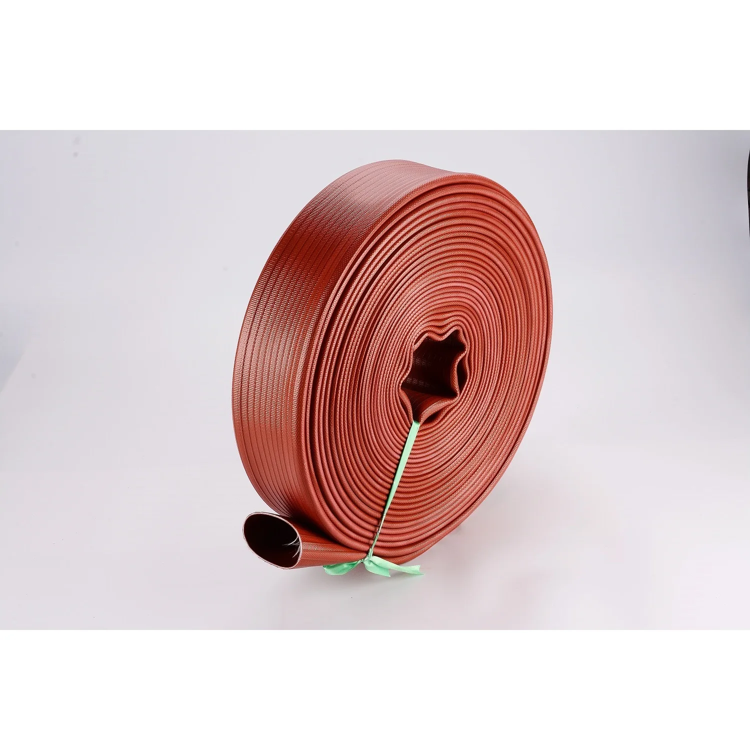 
High Quality Synthetic Rubber Material Red rubber hose for Fire fighting or irrigation From China 