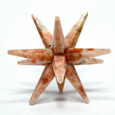 Премиум качество merkaba звезда Хрустальная подвеска из Индии Sunstone Merkaba купить от crystal agate