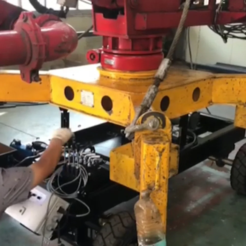 Boommaster Safe with a wired Remote Control Electric Transport Vehicle for Construction / Factory / Plant