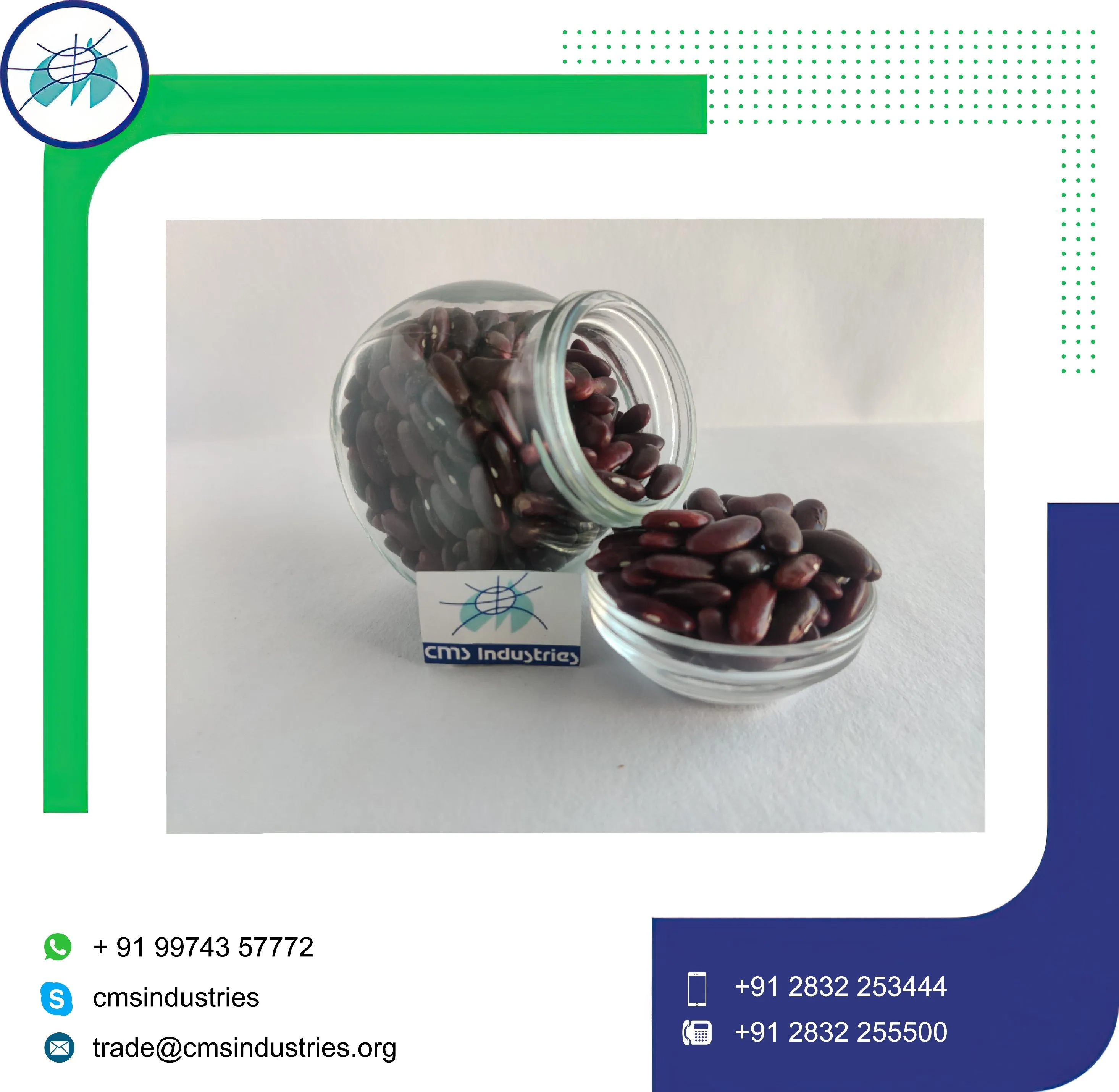 Лучшая фасоль индийского качества