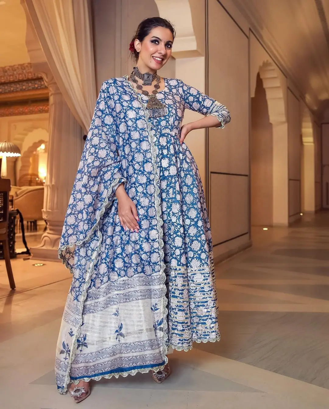 Made In Indian Dresses Designer Printed Cotton Kurti with Dupatta Set For All Occasions Wedding Wear Indian Dresses