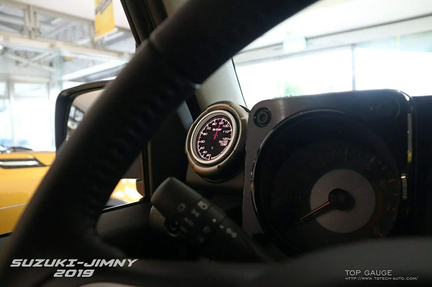 
 Соединитель OBD2-набор датчиков температуры воды с бесплатной подставкой датчика Подходит для Suzuki Jimny размер 52 мм  