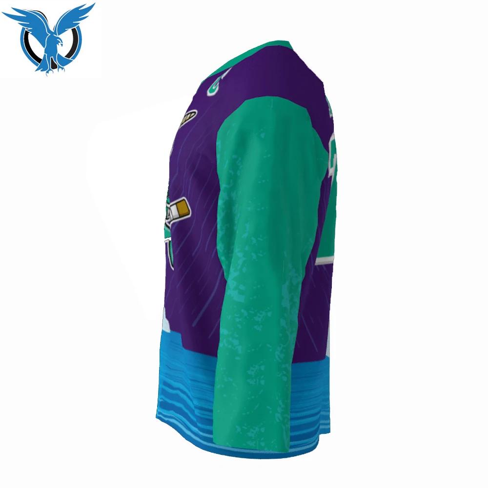 Мужская футболка для хоккея с шайбой удобная и дышащая