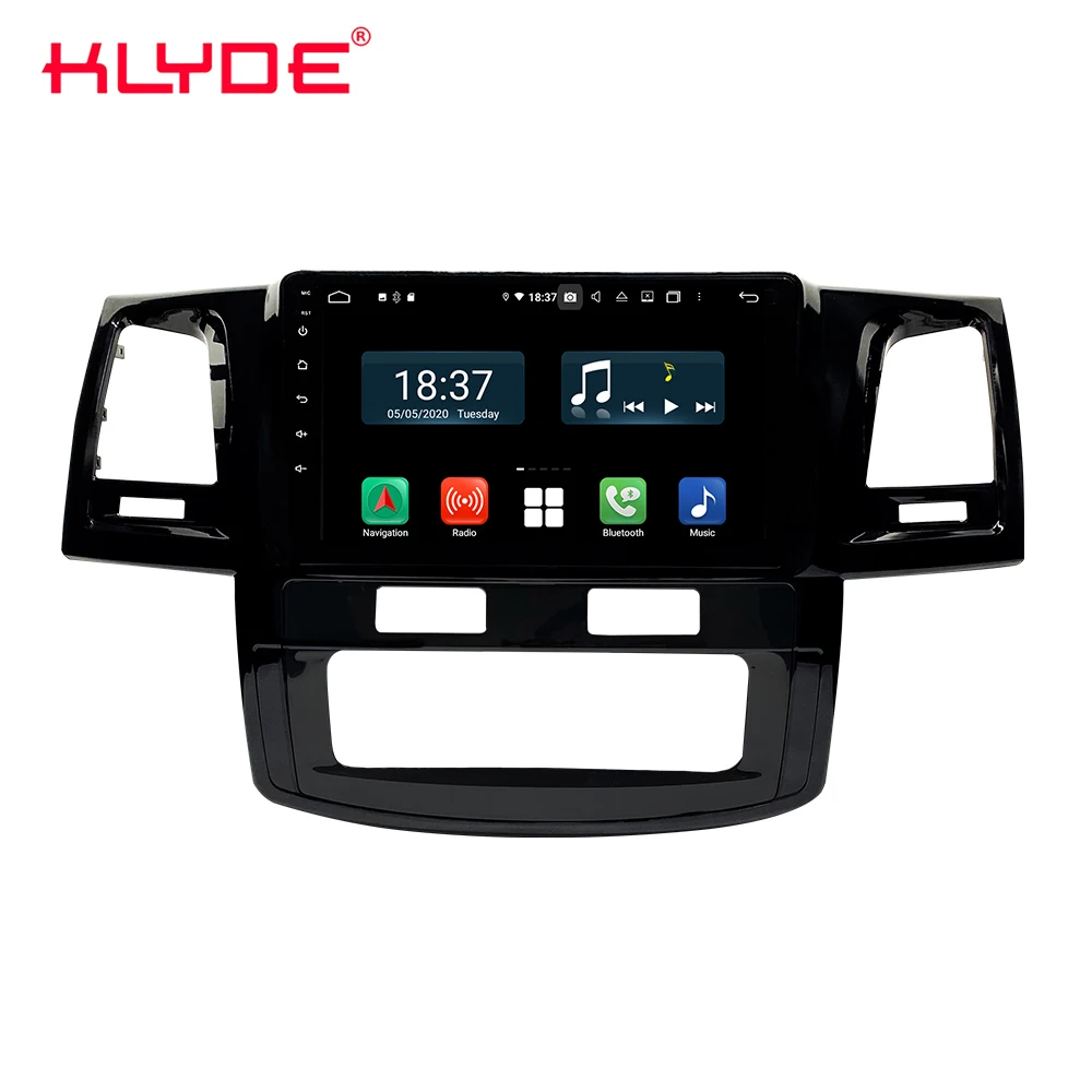 KD-1834 Лидер продаж Полный сенсорный экран 9 дюймов с carplay 4glte dsp Wi-Fi gps автомобильный стерео для Toyota Hilux/Fortuner 2008 2009 2010 2011 2012 2013 на