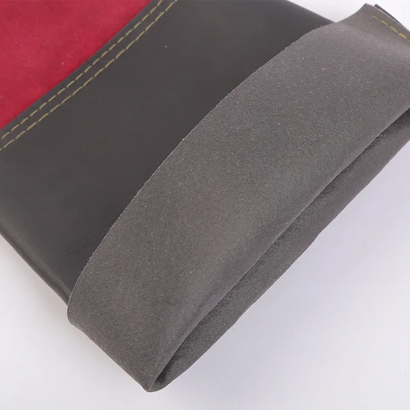 46cm Welder Working Gloves Extra Long Thicken Heat Resistance Fire Resistant Cow Leather Argon Arc Welding Gloves