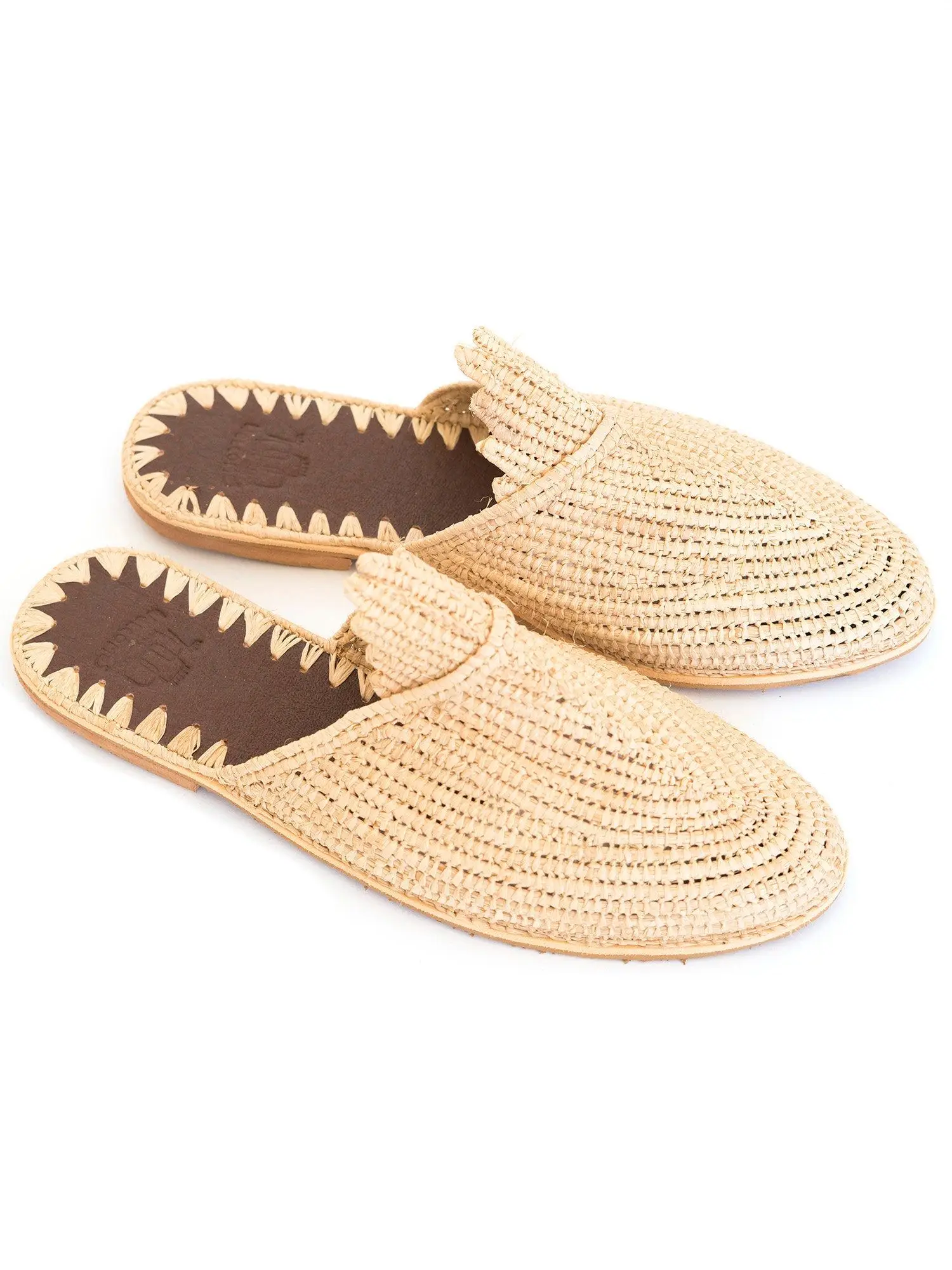 Мюли из рафии с острым носком марокканская обувь ручной работы натуральной марокканские туфли babouch