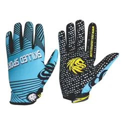 customized checkered Motocross Gloves BMX ATV MX Off Road Motorcycle gloves MTB  Mountain Bike Cycling Gloves