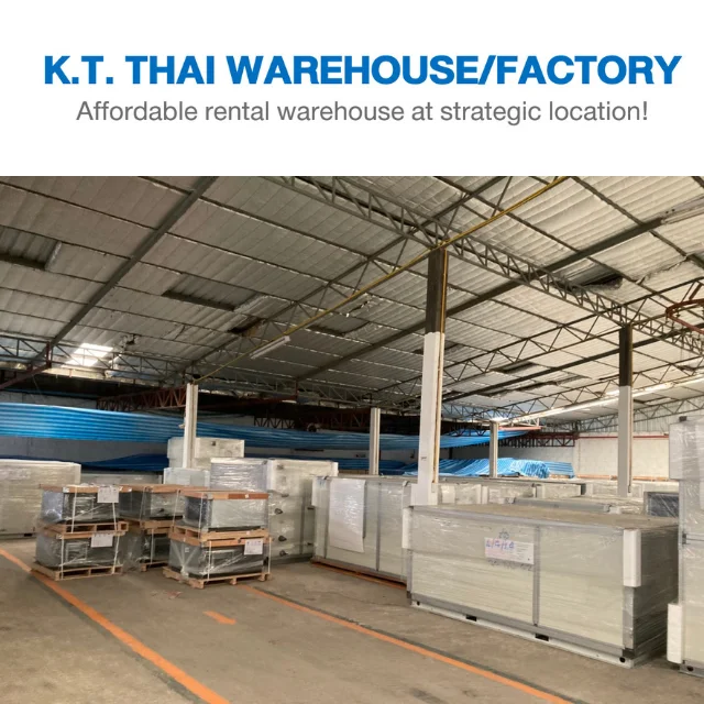 Best Renting Price Building Warehouse Near Suvarnabhumi airport Bangna In EEC Thailand Storage for rent