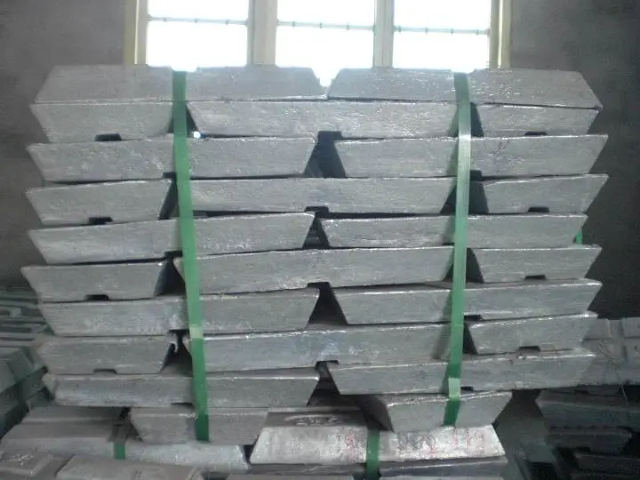 Antimony Ingot /Antimony Sb 99.95%Min and CAS 7440-36-0