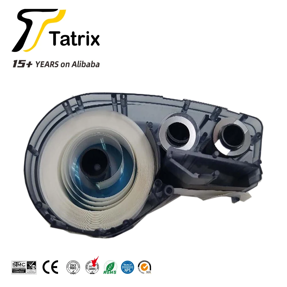 Tatrix RTS 375 742 M21 Совместимость M21-375-7425 для Brady запечатанных лент черная и белая этикетки BOPP ленты BMP21 плюс