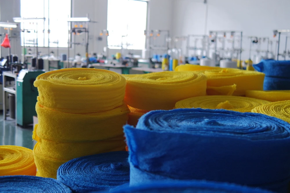 Полуфабрикат, рулон сырья для мочалки