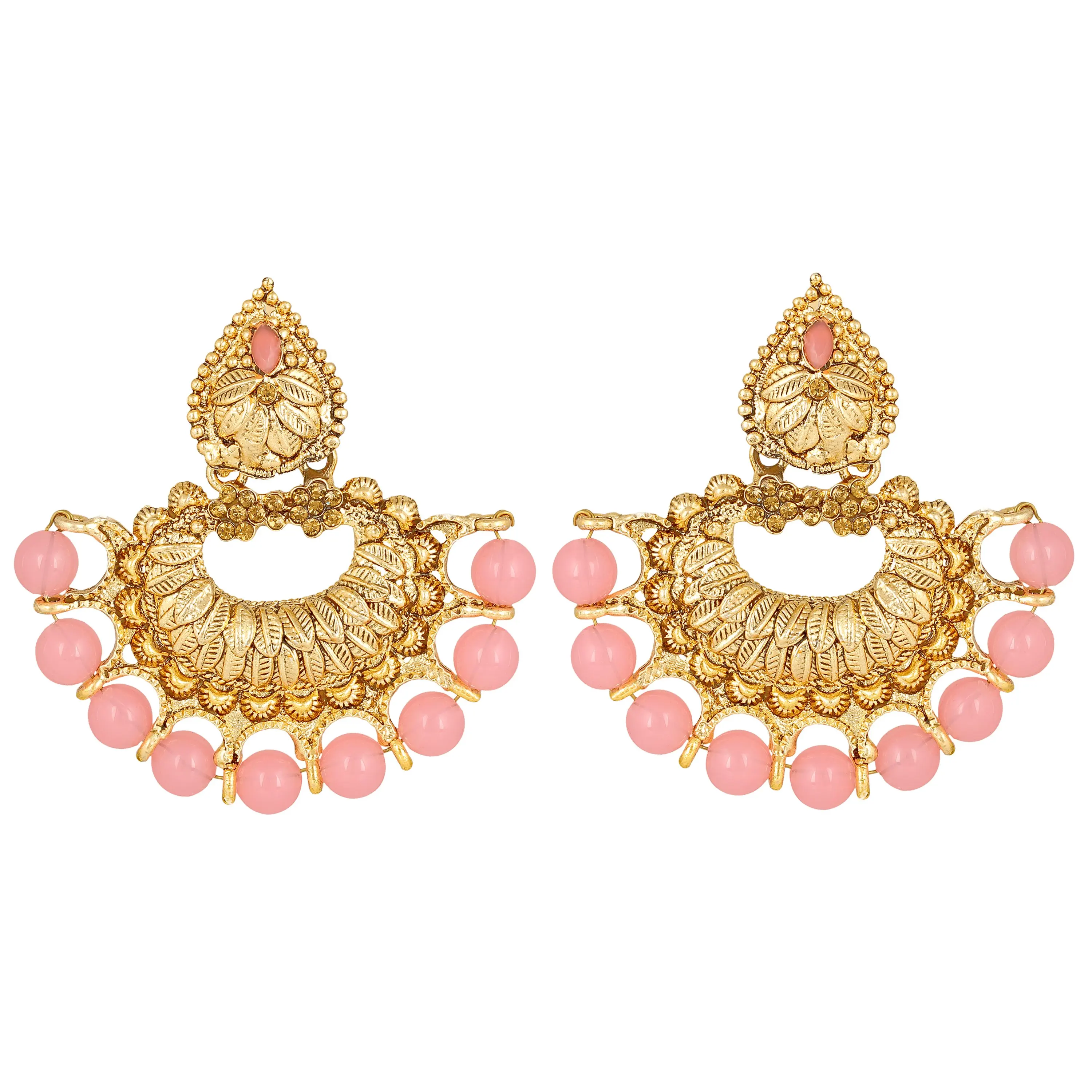 Kundan earrings diamond earrings bijoux jhumka polki jewelry Long Chandelier Jhumki Attach Dangler Jewellery Earrings