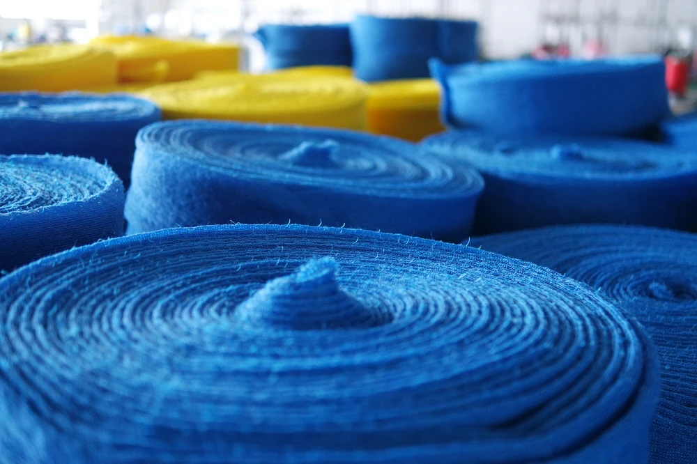 Полуфабрикат, рулон сырья для мочалки