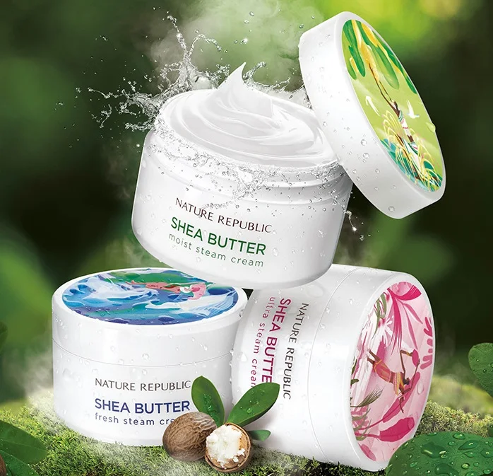 [NATURE REPUBLIC] shea butter moist steam cream 100ml _ korea cosmetic