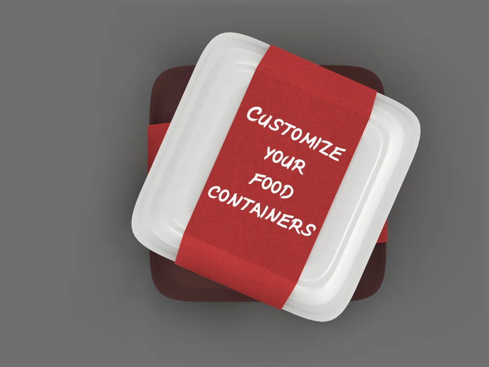 Индивидуальная упаковка индивидуальная пластиковая для контейнеров