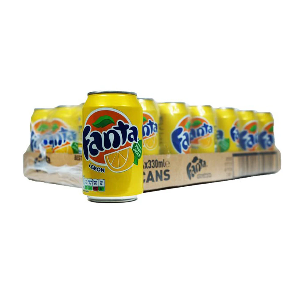 Quality Fanta Orange/Fanta Exotic/Fanta Lemon 0.33L Fanta Tropical