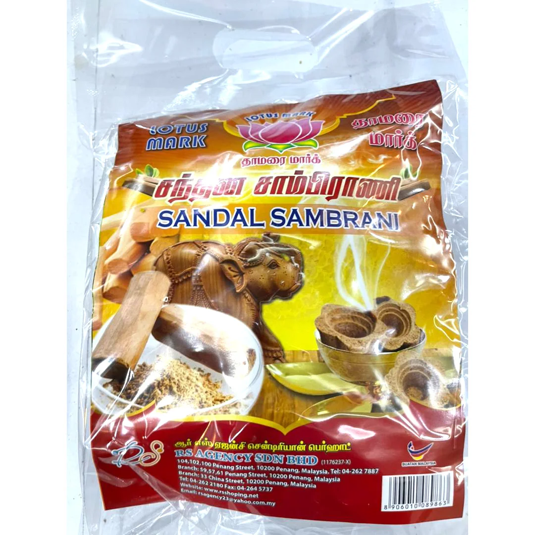 Сандалии с лотосом Sambrani, высококачественные Ароматические круглые благовония для молитвы