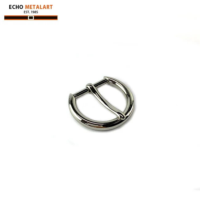 delicate 25mm semicircle spotless pin buckle buckle women
