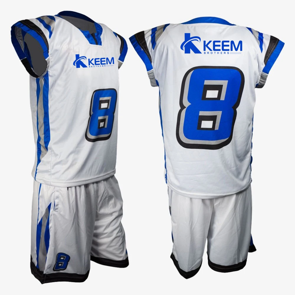 Team Wear Top Design Lacrosse Uniform Pakistan Manufacturer New Lacrosse Uniform Sports Teamwear reversible uniform jersey set