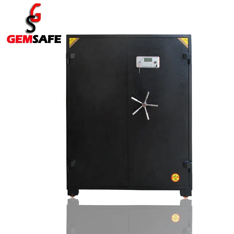 Fireproof dial lock double door big fireproof combination lock Safe manufacturer Foshan China