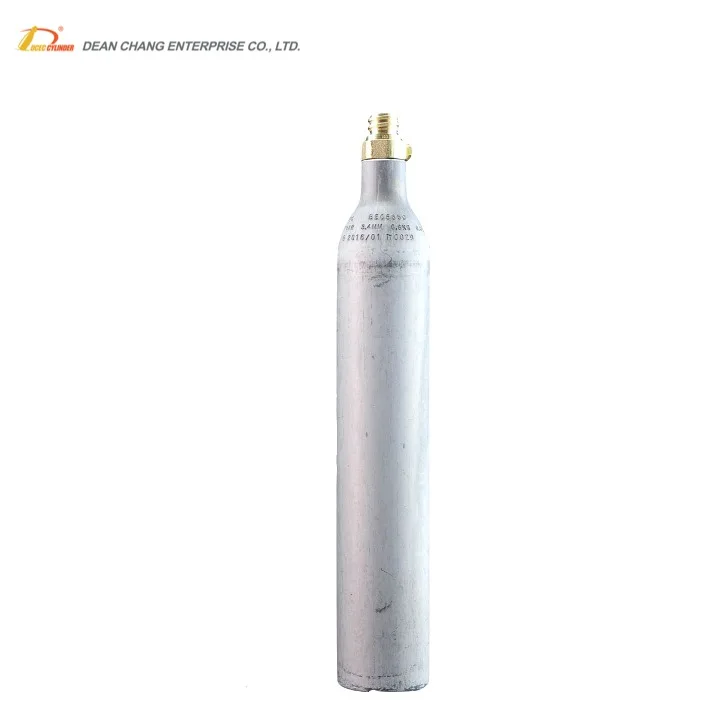 high quality sparking water maker 0.6kg CO2 gas cylinder without valve