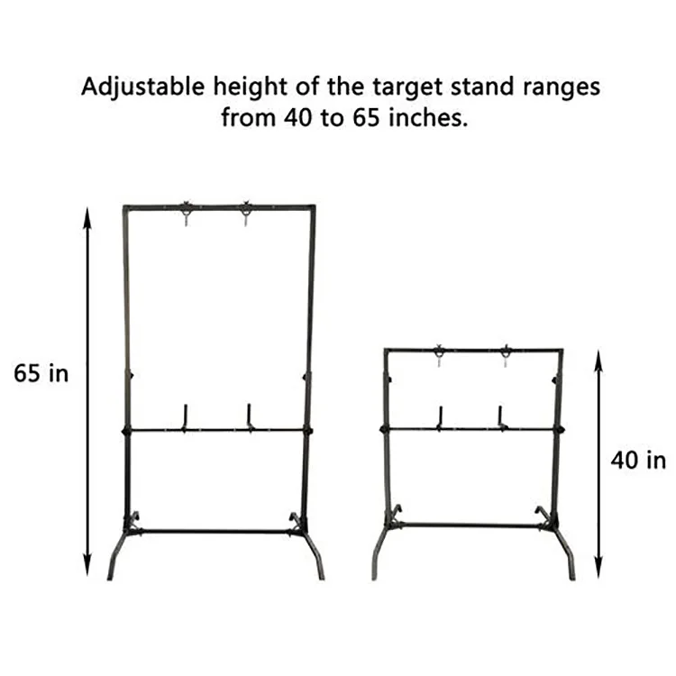JH-Mech Outdoors Homemade Adjustable Paper Target Stand Base With 2X4 Mount Kit