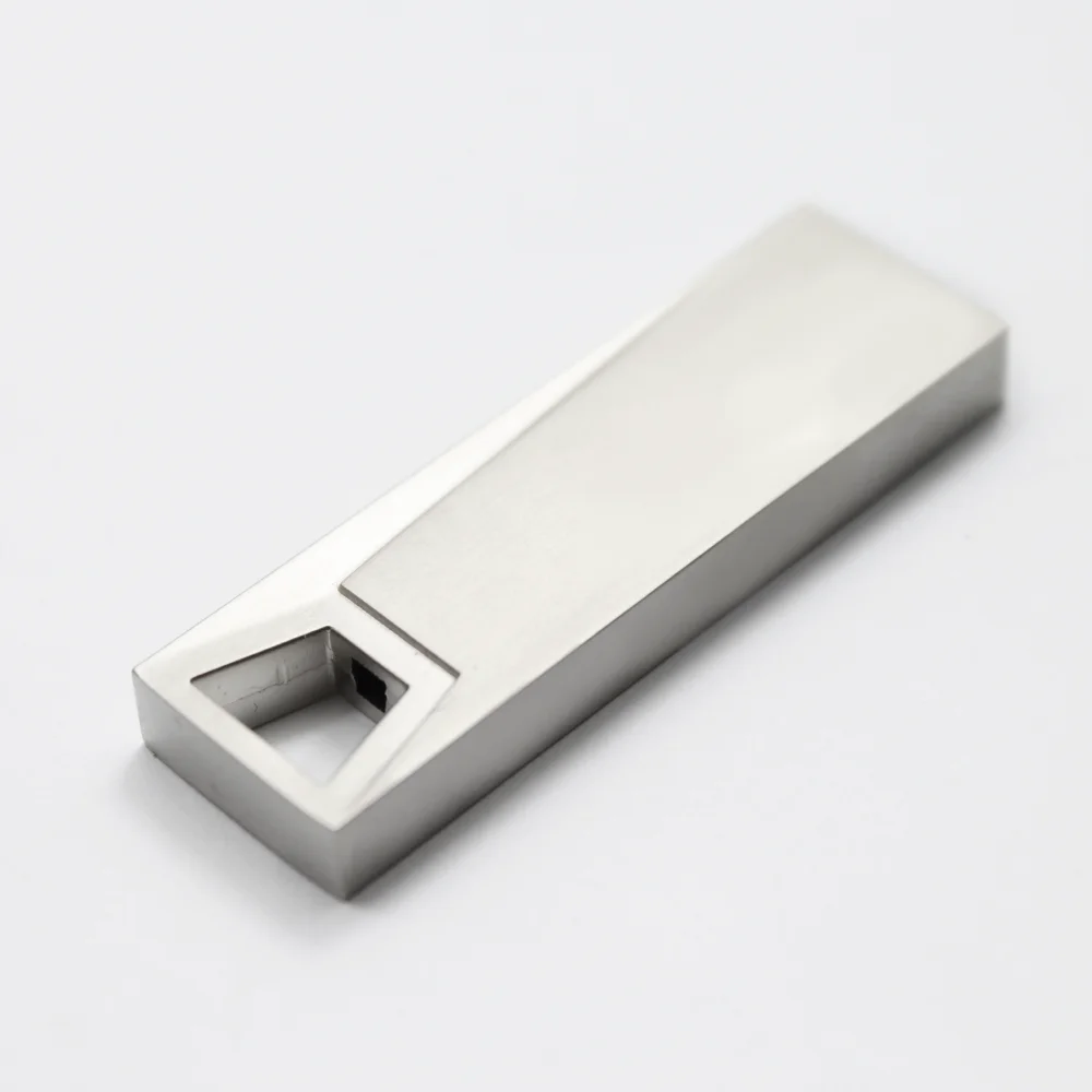 Wholesale Good Quality Waterproof Metal Silver usb flash drive pen drive 32GB 16GB 8GB 4GB pendrive gift stick
