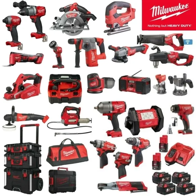 
 Превышение комплект MilWauKeeS_2695-15 M18 2896-26 M18 топлива дрель makita 18V аккумуляторная литий-ионный комбо набор инструментов  