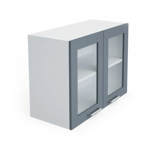 Double Door Cabinet with Glass