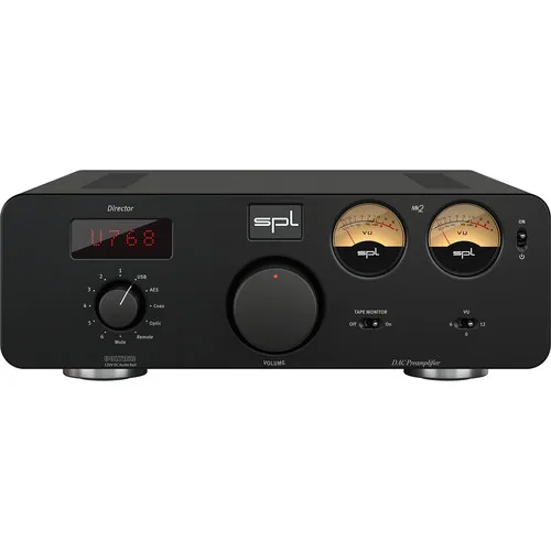 Top Discounts Hot Sales SPL Director Mk2 D/A Converter & Preamplifier Black