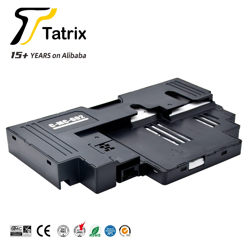 Tatrix горячая Распродажа MC-G02 с чипом чернил коробка MCG02 mc-g02 отработанных для Canon G2160 G3160 и т. Д. чип