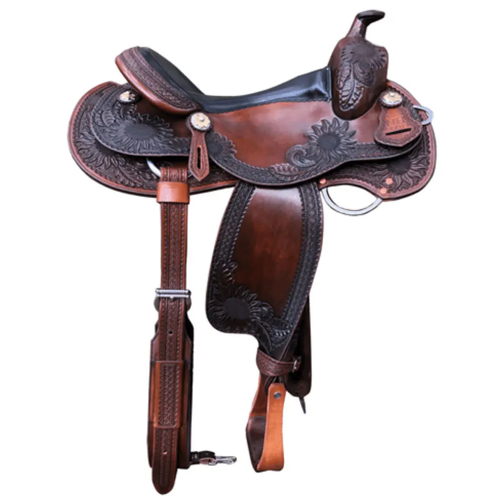  Коричневое седло для лошади Western Trail