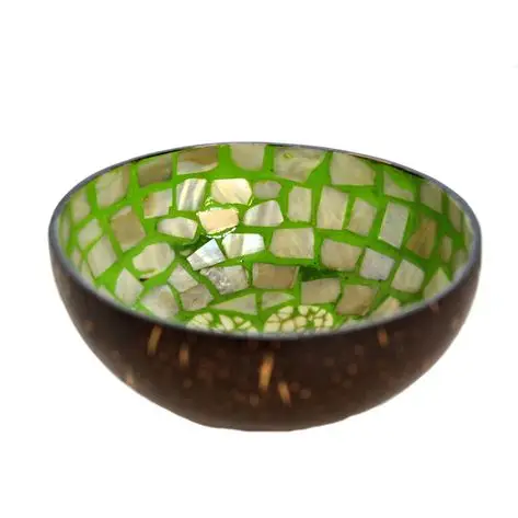 Lacquered Decoration Coconut Bowls Coco Shell Bowl Handmade hot sale EU