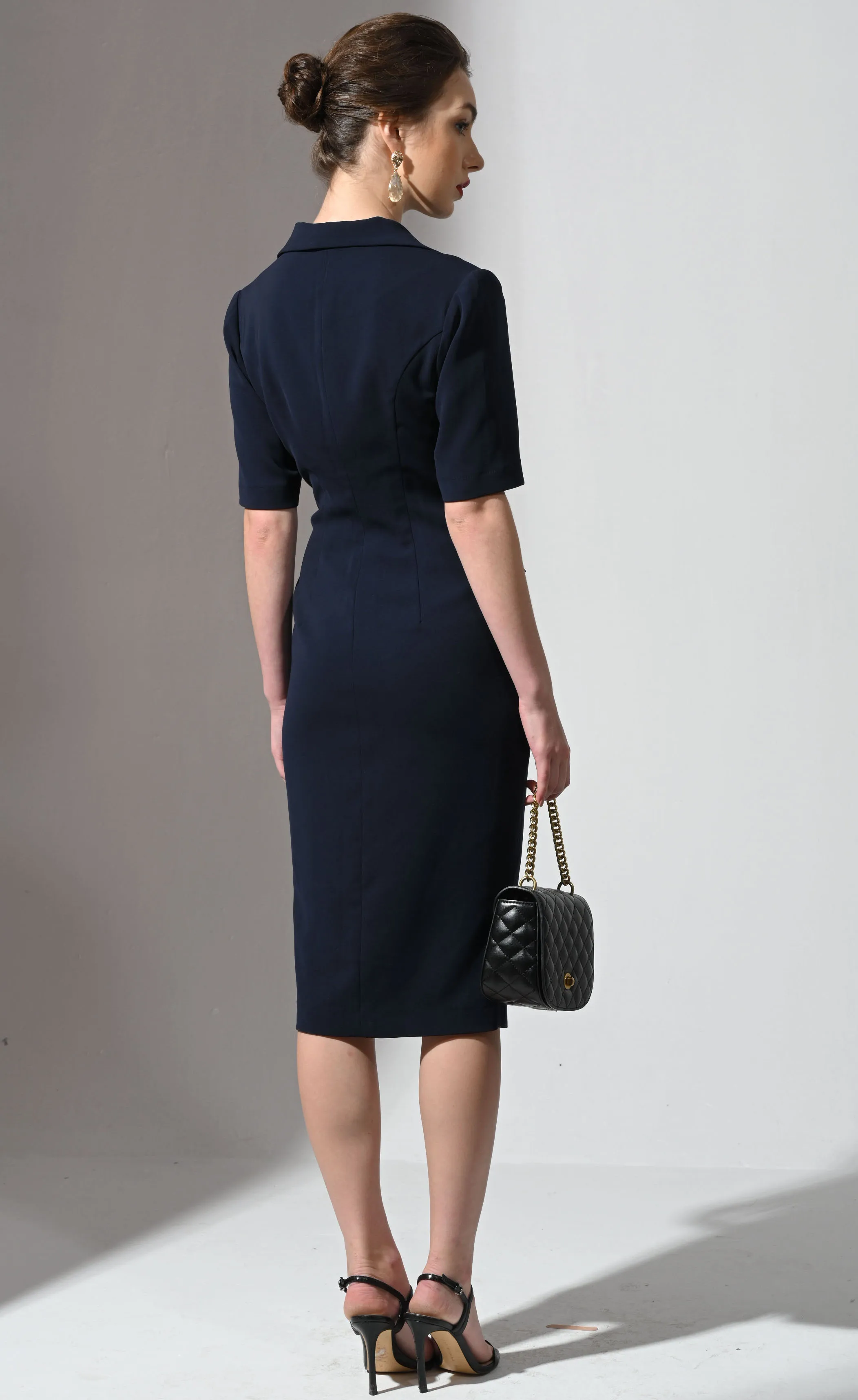 Best Selling Wholesale  clothing dresses elegant pencil office ladies dresses