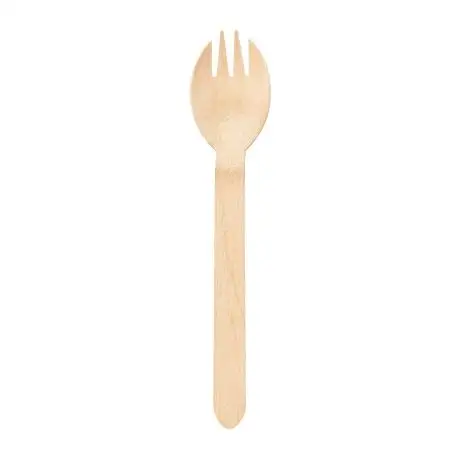 
Деревянные столовые приборы Birchwood Spork, 6 дюймов, пластиковая альтернатива, упаковка из 100 | Бесплатная доставка из США 