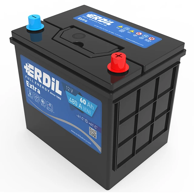 12V 60 Ah D23 Box Model JIS Car Battery For Korean, Japanese and All Asian Vehicles Lead Acid Manufacturer Free Car Battery