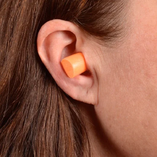3M Foam Earplugs 1100  Uncorded  orange  Poly Bag