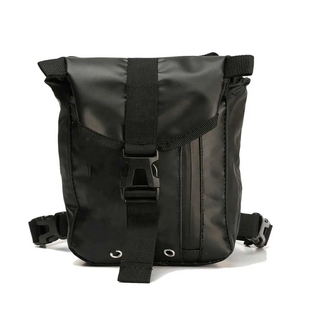 Fashion harness thigh bag for men Outdoor black Bike Cycling motorcycle motorbike mini leg bag Multi-purpose small  Leg Bag
